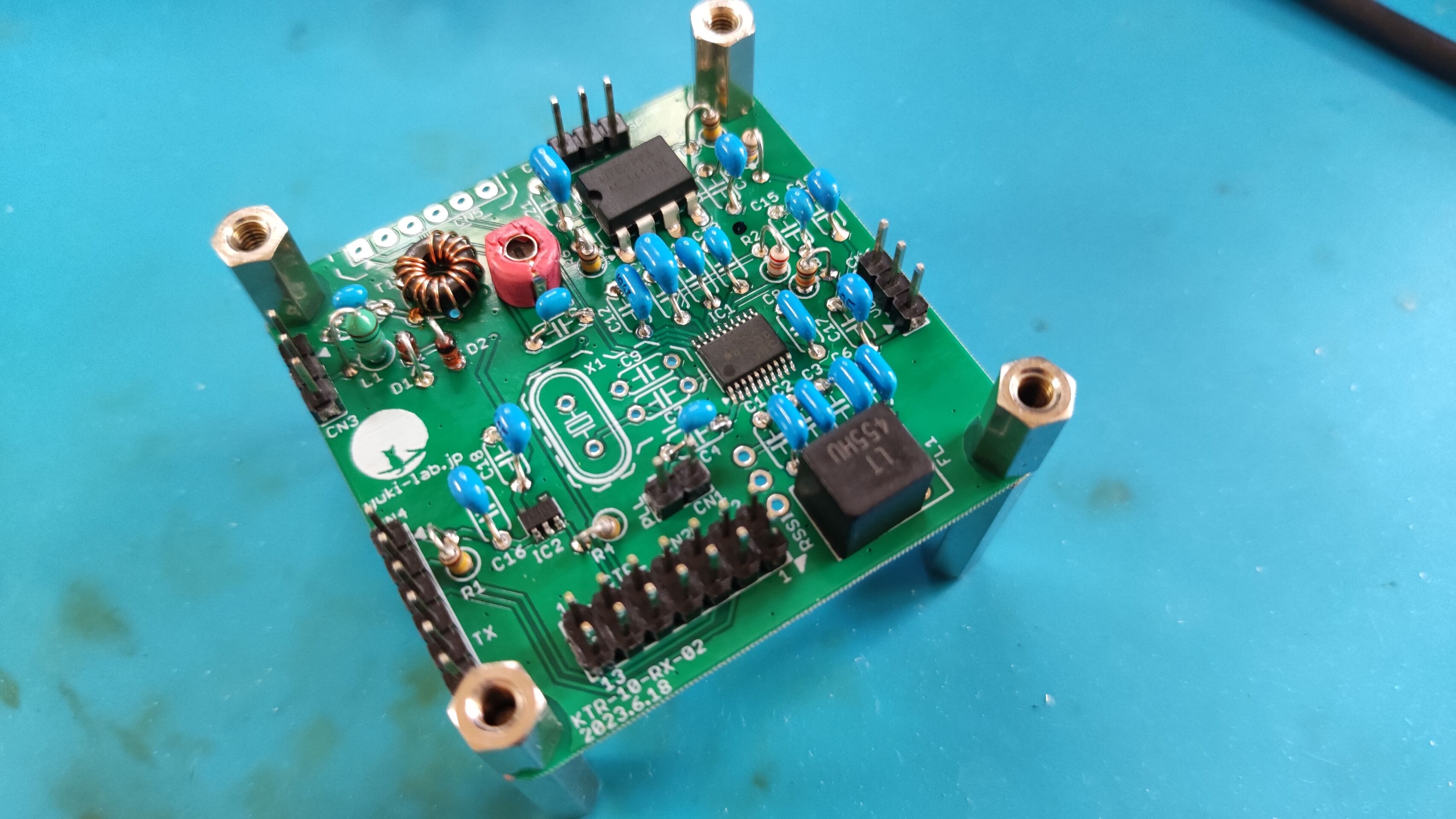 50MHz AMトランシーバーキット KTR-10の組立 : pupのブログ