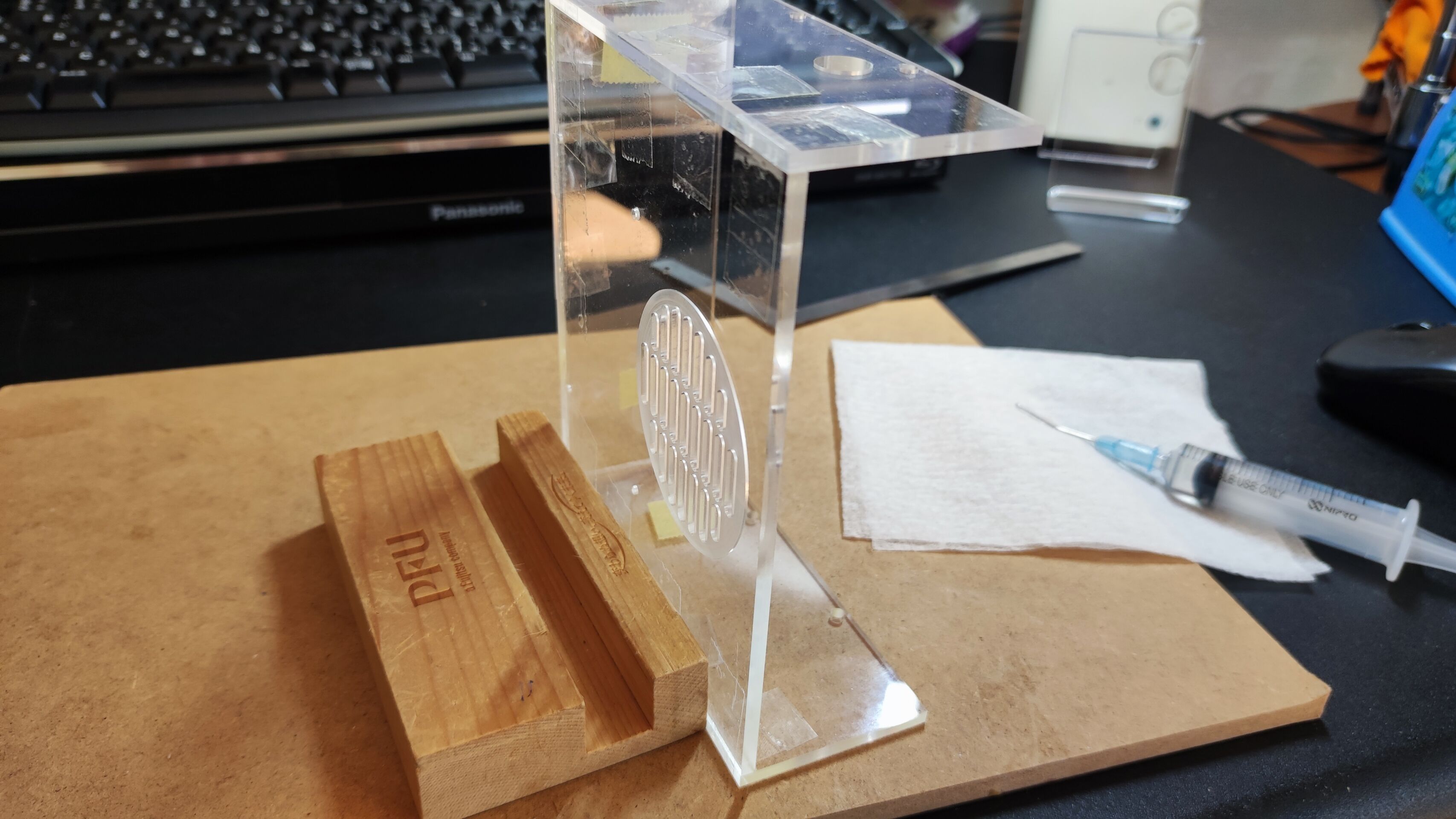 50MHz AMトランシーバーキット KTR-10の組立 ケース組立 : pupの 50MHz AMトランシーバーキット KTR-10の組立 ケース組立 : pupの