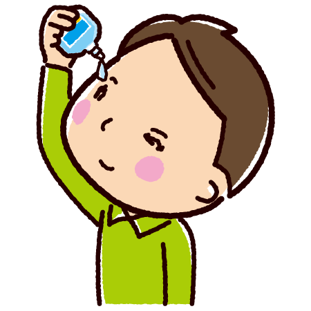 illustkun-05529-eyedrops-man