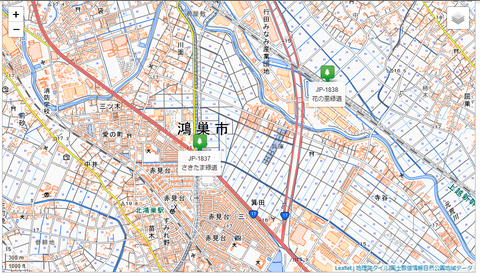 さきたま・花の里緑道