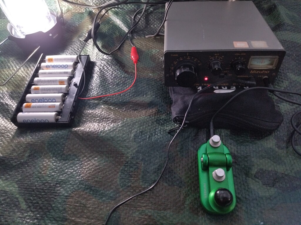 P-7DXの電池運用テスト（2025年3月28日） : jh1eafのblog