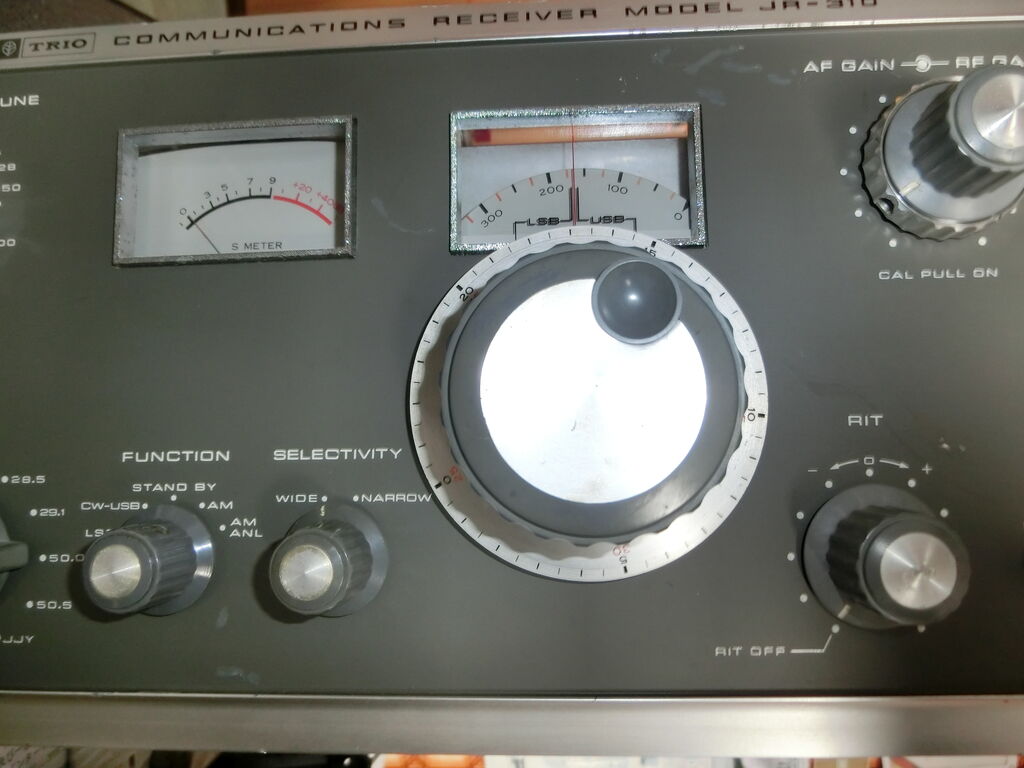 TRIO トリオ JR-310 受信機 真空管式 3.5-50MHz TRIO トリオ JR-310 受信機 真空管式 3.5-50MHz TRIO トリオ JR-310