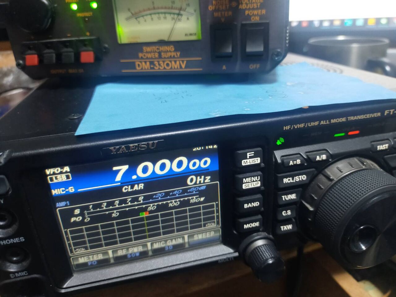 FT991AMでTUNEが効かなくなったのでオールリセットをしてみた FT991AMでTUNEが効かなくなったのでオールリセットをしてみた