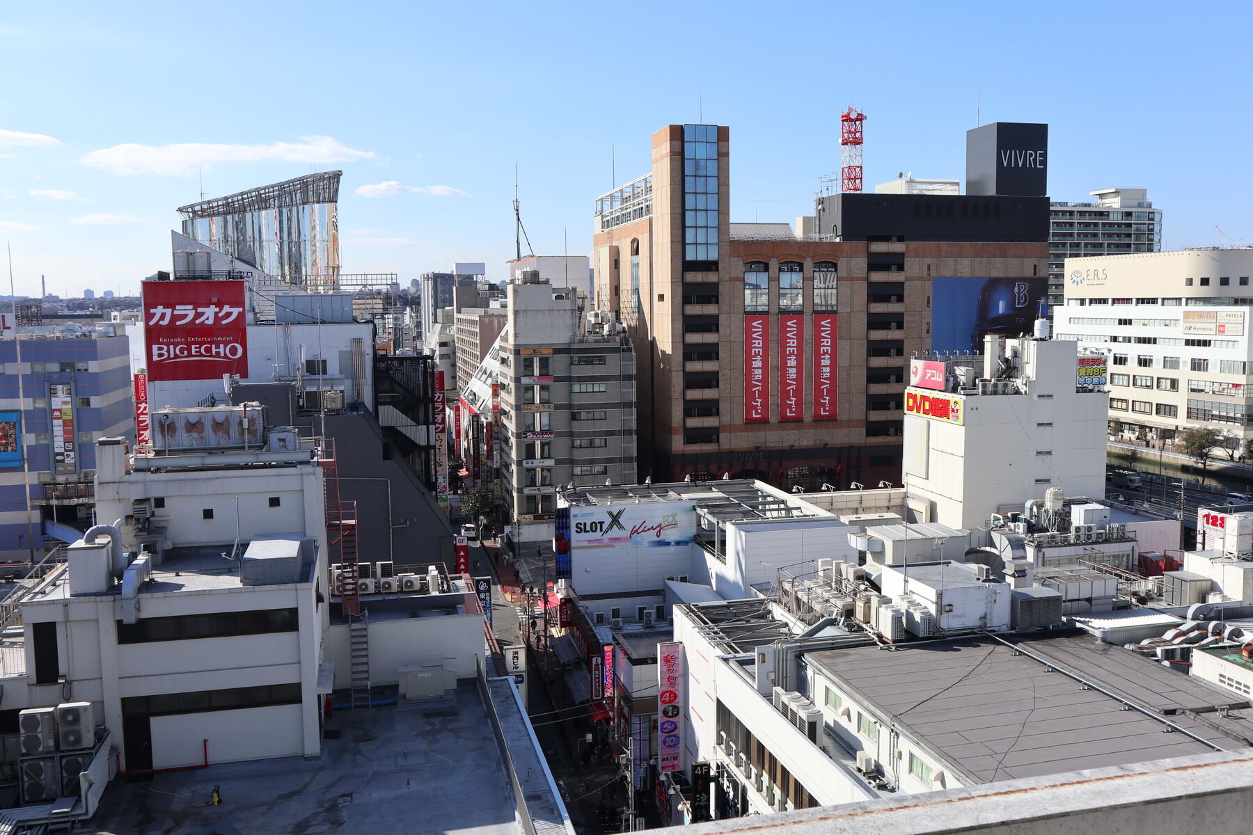 横浜高島屋の屋上遊園を眺める 19年1月 休日自衛隊ライブドア基地 Jhsdf Livedoor Base