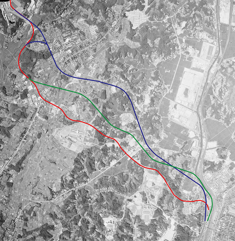 ドリモノ路線計画平面図s