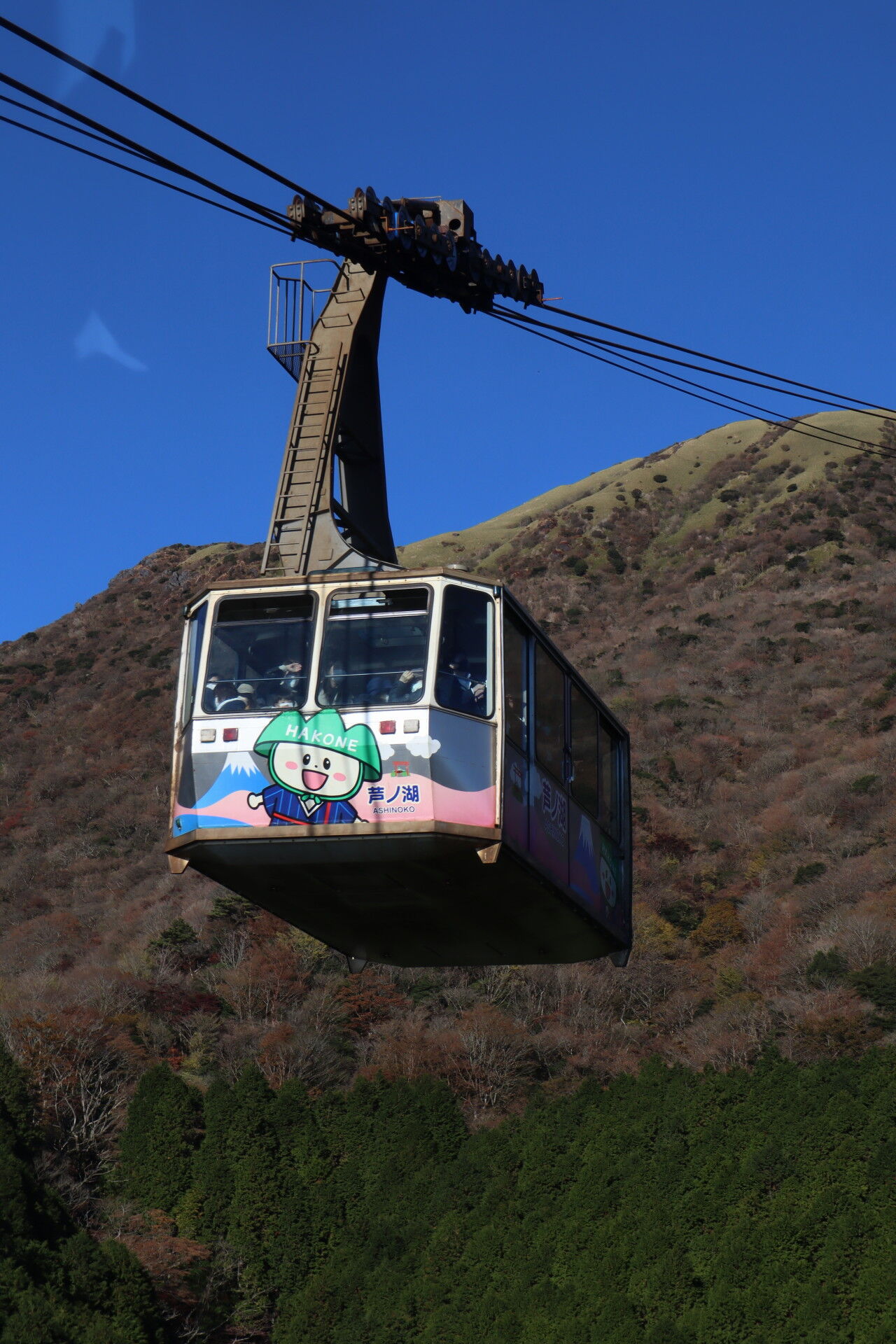 箱根乗りつぶし紀行21秋 2 箱根駒ヶ岳ロープウェイ 休日自衛隊ライブドア基地 Jhsdf Livedoor Base