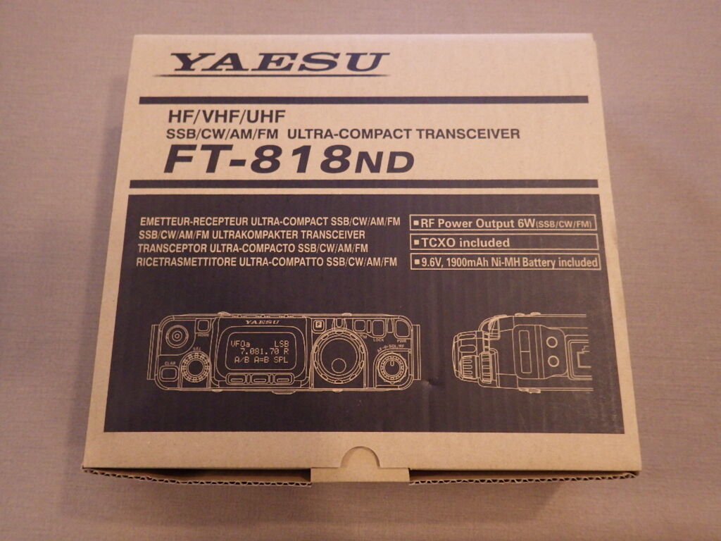 FT-818ND(欠品物有り) FT-818ND YAESU HF～144/430MHz帯 オールモード ワイド