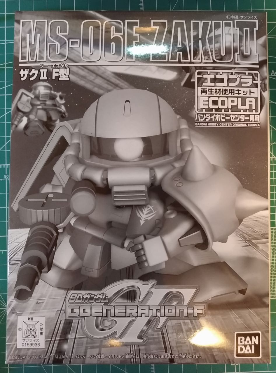 ガンダムベース エコプラ Sdガンダム ザク F型 素組みレビュー Jenny S Hobby Blog ガンダムベース エコプラ Sdガンダム ザク F型 素組みレビュー Jenny S Hobby Blog