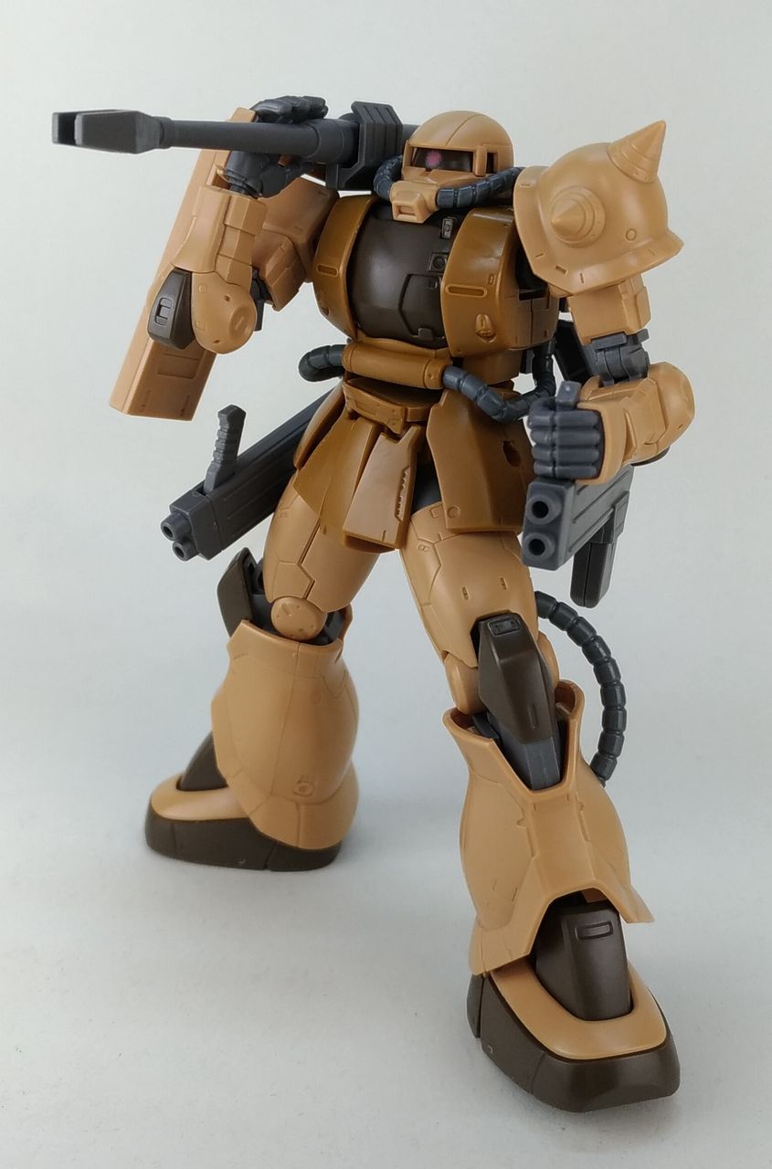 Hg オリジンmsd Ms 06ck ザク ハーフキャノン 素組みレビュー Jenny S Hobby Blog