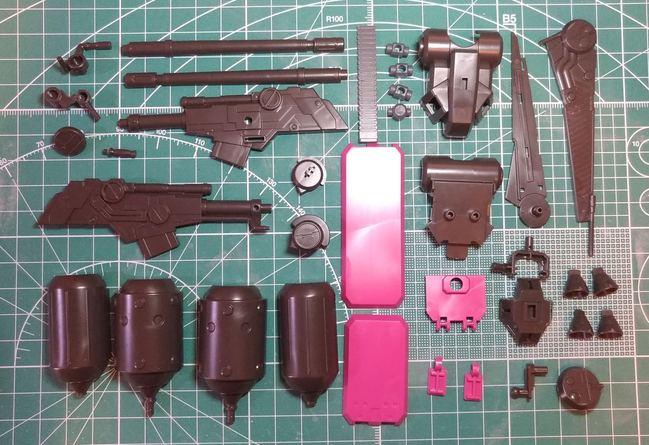 Hguc Ams 129 ギラ ズール アンジェロ ザウパー専用機 武装 バックパック Jenny S Hobby Blog