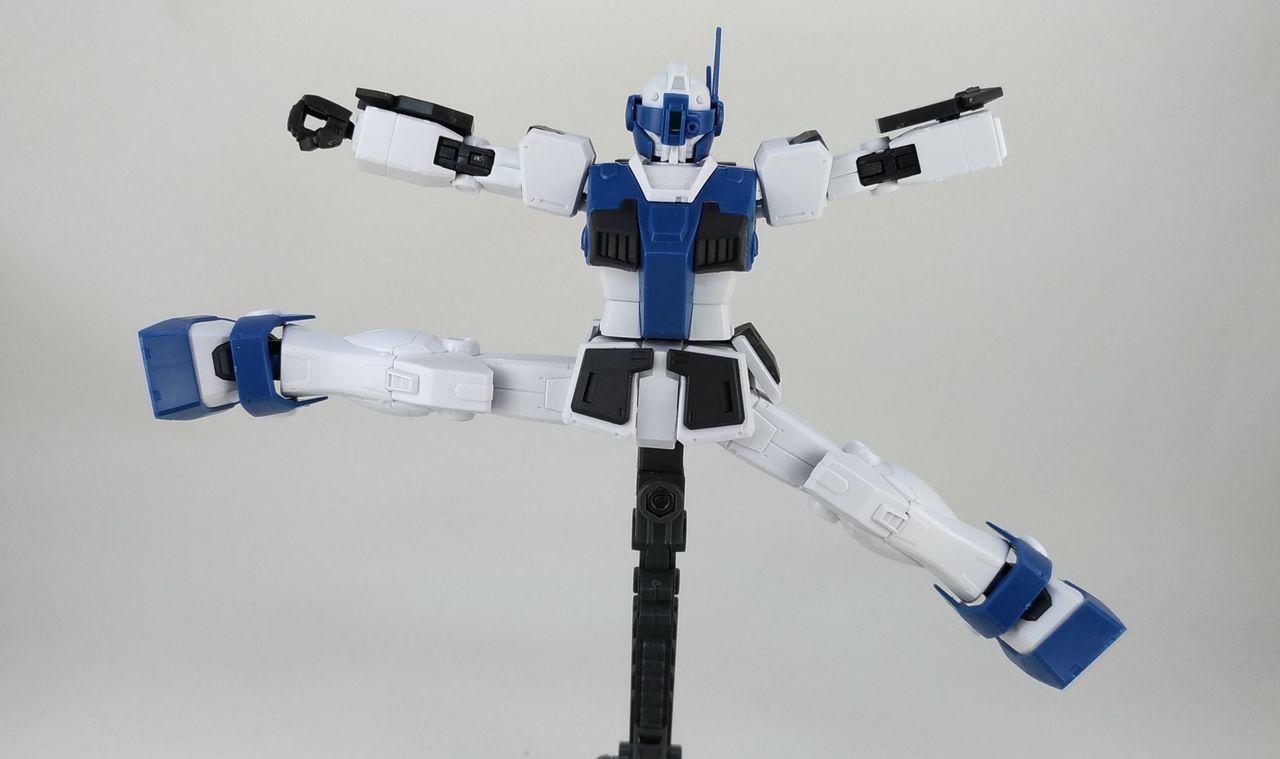 MSD版「HG ジム」キットレビュー！ セット同梱の様々な武装で