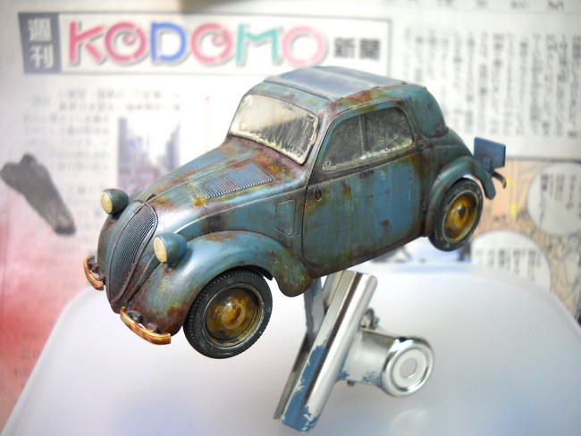 1/35 SIMCA 5 (tamiya) No.03 : 今日の机上