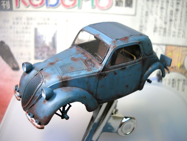 注目のブランド (tamiya) 5 SIMCA 1/35 No.03 今日の机上 : 自動車