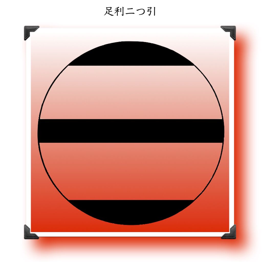 将軍「足利 義輝」ASHIKAGA Yoshiteru : 戦国武将「肖像・家紋