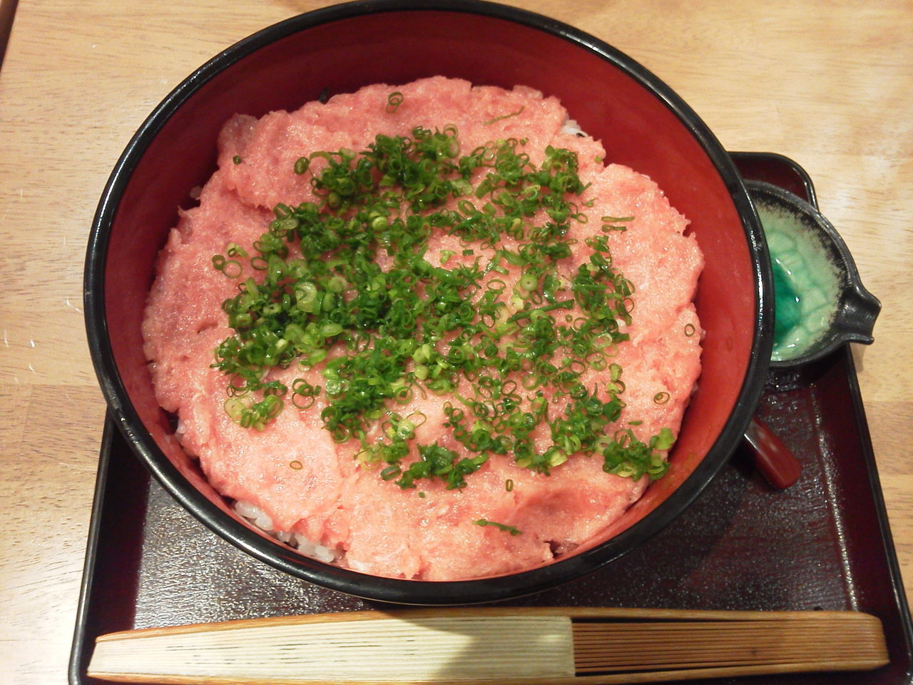 ネギトロ丼メガ盛り 地獄先生まーべの日記 名古屋デカ盛り日記