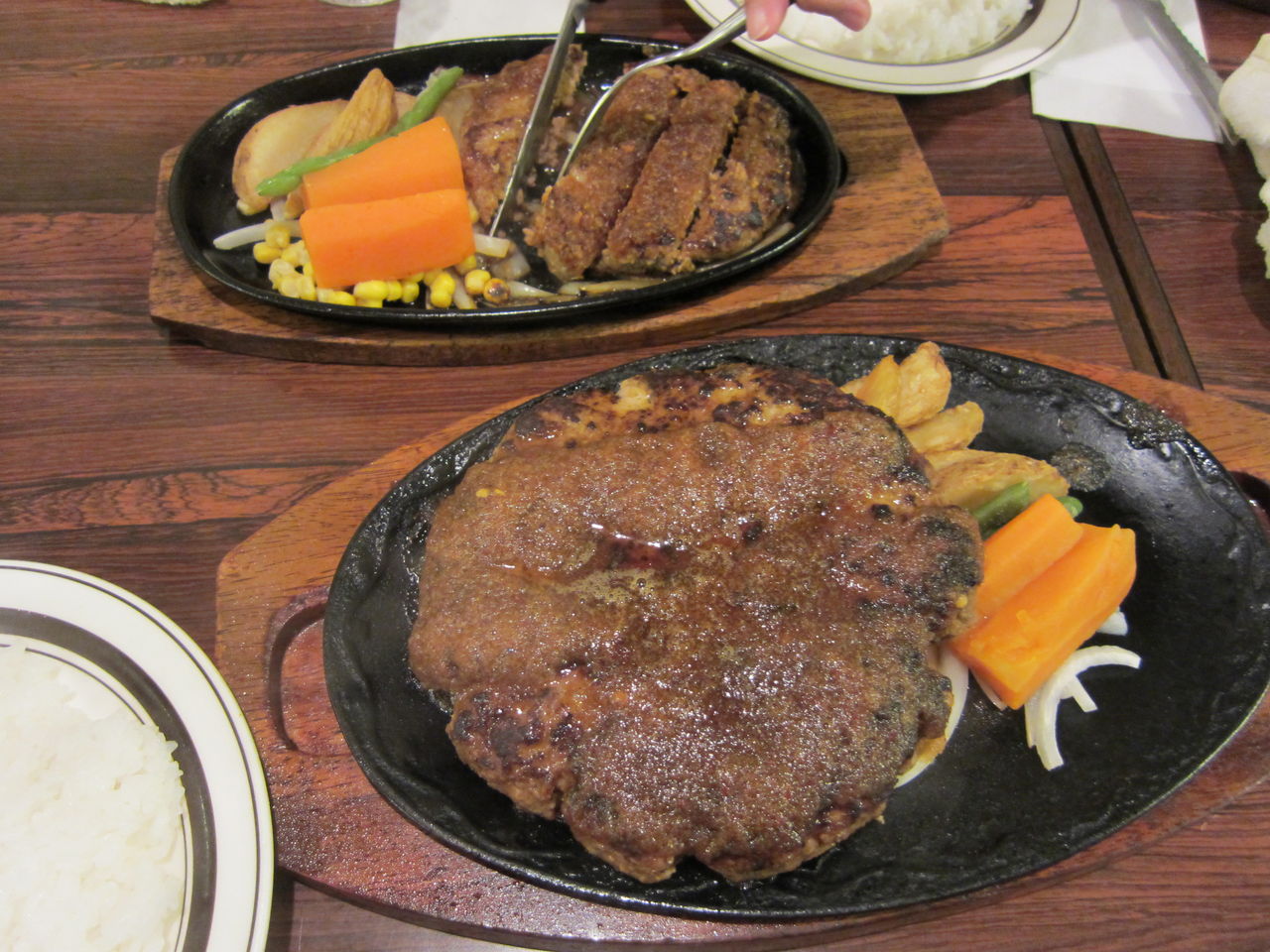 スマイ ジャンボハンバーグ 440g セットa 地獄先生まーべの日記 名古屋デカ盛り日記 スマイ ジャンボハンバーグ 440g セットa 地獄先生まーべの日記 名古屋デカ盛り日記
