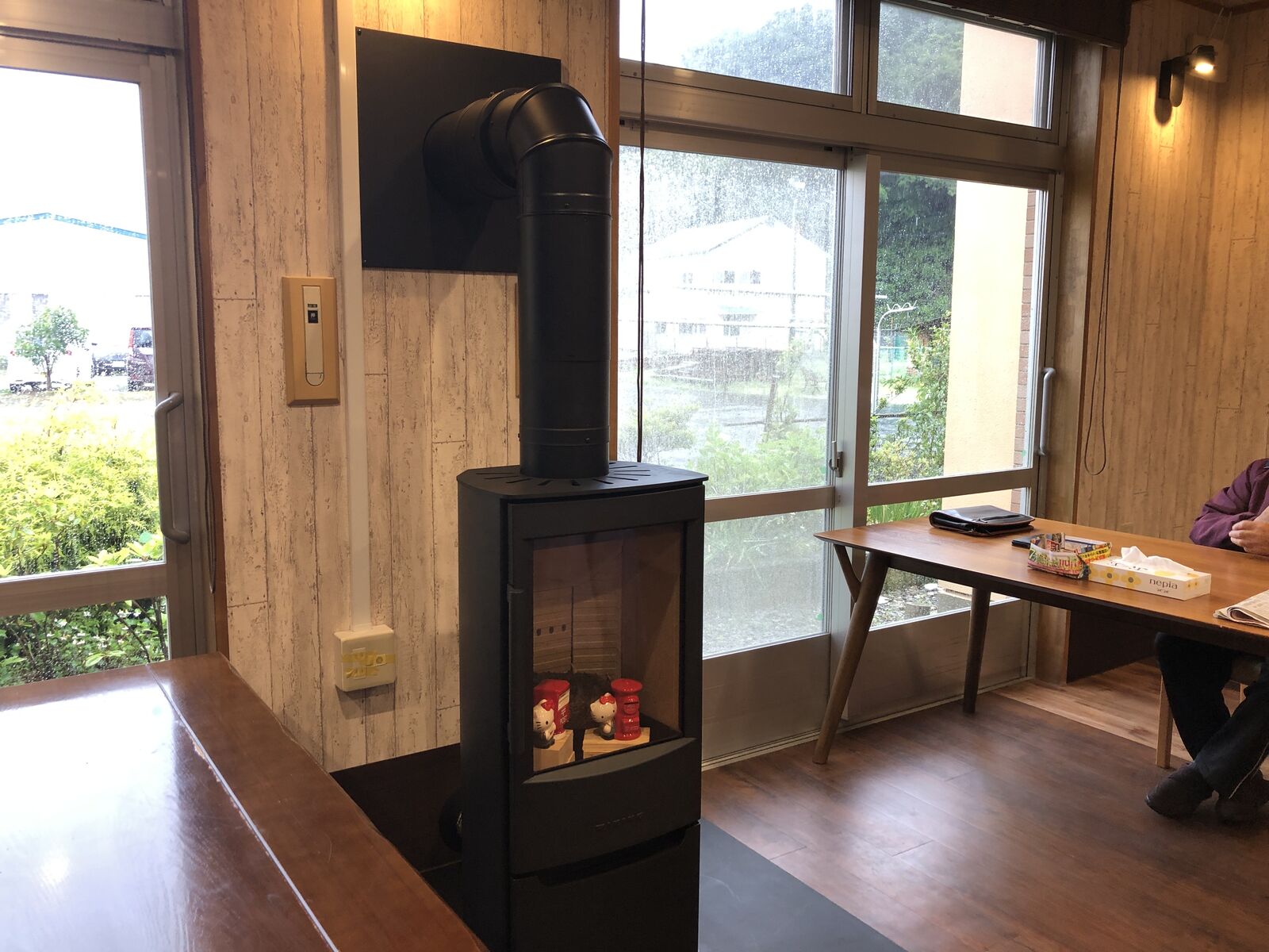 JiJiに薪ストーブ設置 Cooking Café JiJi