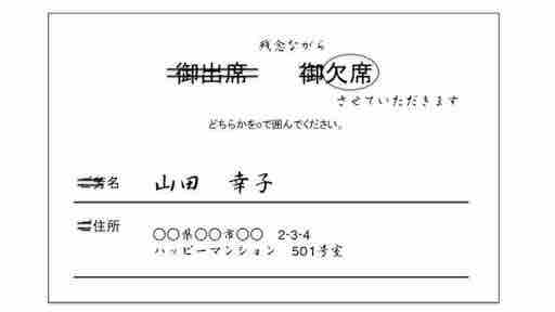 結婚式の招待状返信はがきのマナーと返信はがきアート 結婚式情報大学