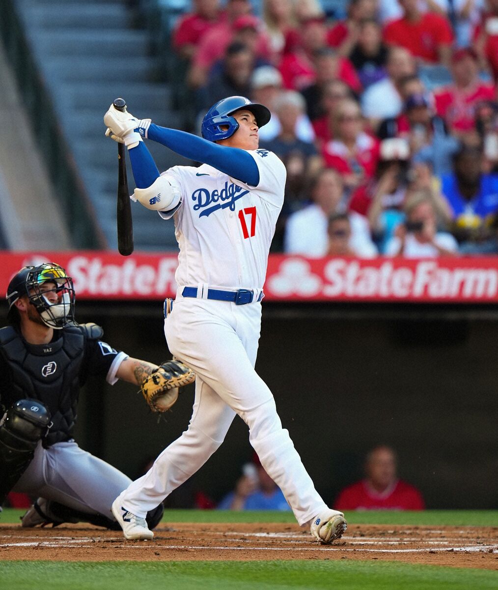 【朗報】大谷翔平さん28打席目でついに今季1号←元巨人マイコラスから同点3ランでネット狂喜ｗｗｗ