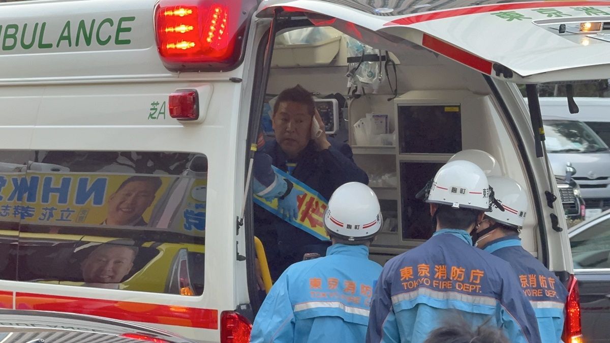 【事件】立花孝志、ナタで襲撃！ 物騒すぎて震える…