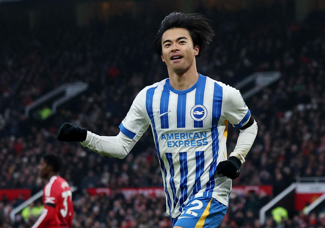 【サッカー】三笘薫が歴史更新！プレミア日本人最多得点ｷﾀ━(ﾟ∀ﾟ)━!!