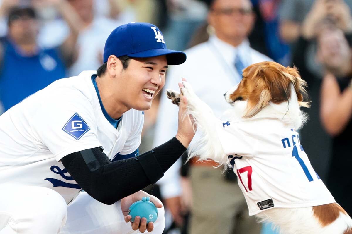 【MLB】デコピンがMVP!? 驚きの最優秀始球式！