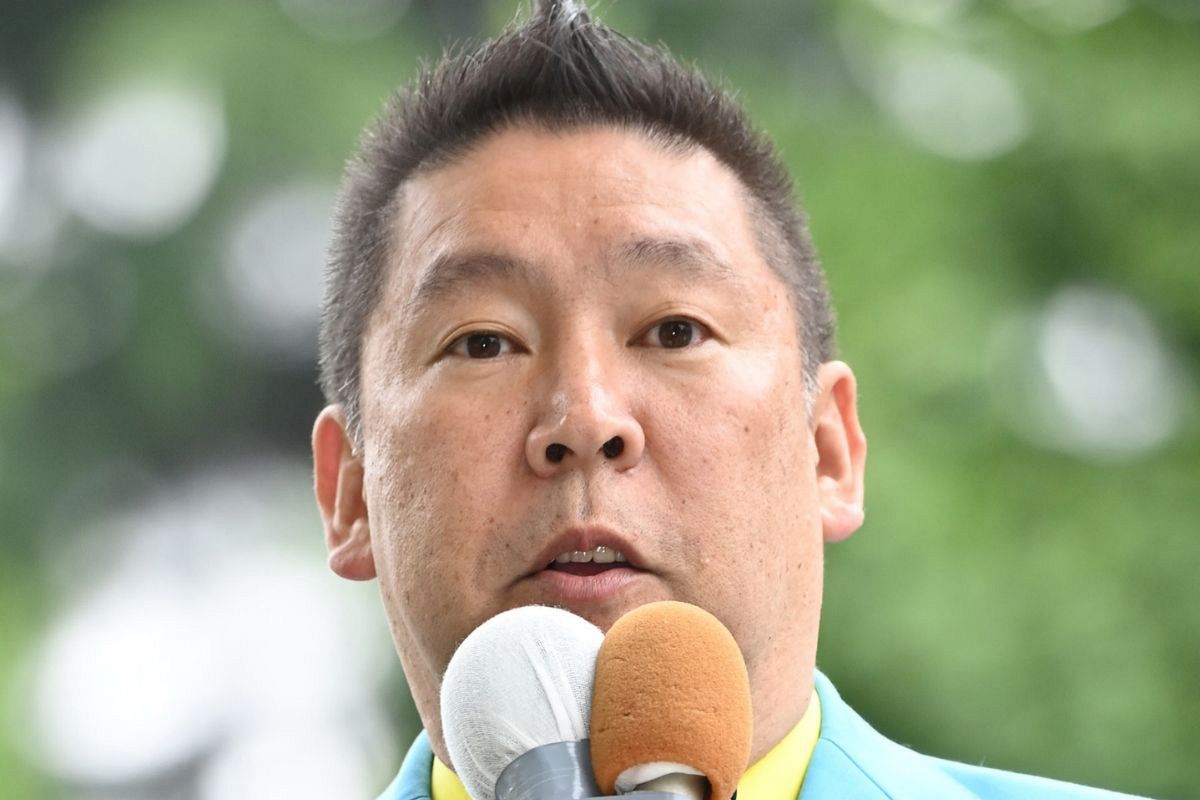 【速報】立花孝志、警察にぶっ壊された件www