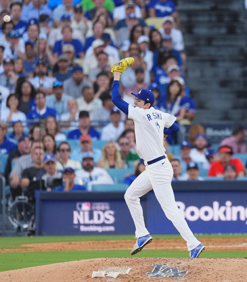 【MLB】ドジャース・佐々木朗希、鬼すぎ！3回完全でド軍救った件w