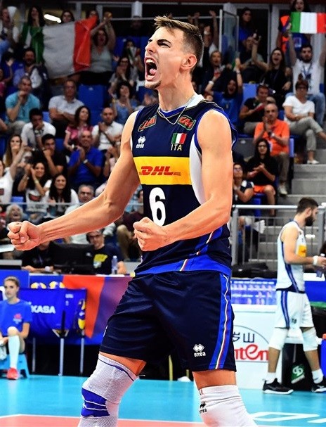 バレーボールイタリア代表 シモーネ・ジャネッリ選手サイン入り