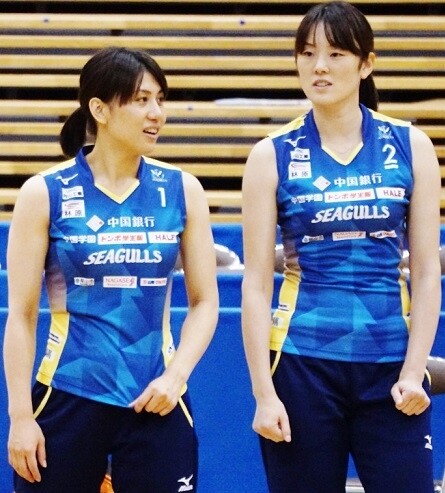 元岡山シーガルズの山口舞選手のレプリカユニフォーム 元岡山シーガルズの山口舞選手のレプリカユニフォーム 元岡山