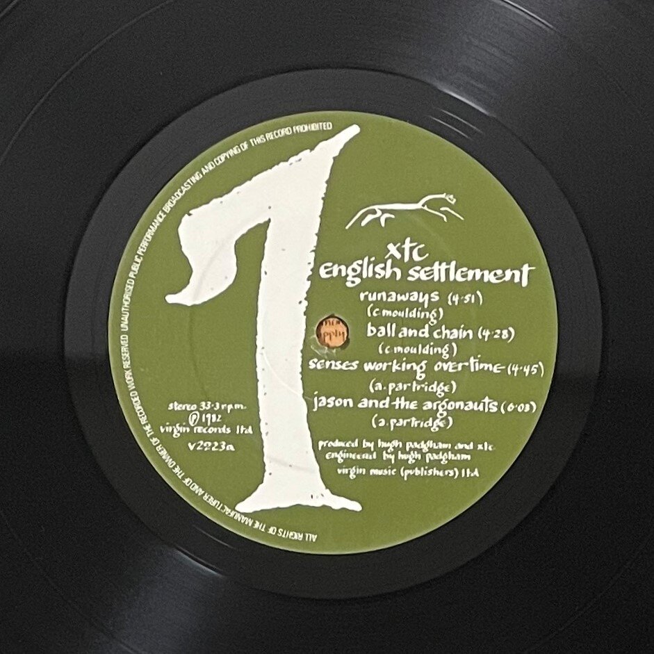 XTCの『English Settlement』：UKオリジナル盤 : 我が人生は