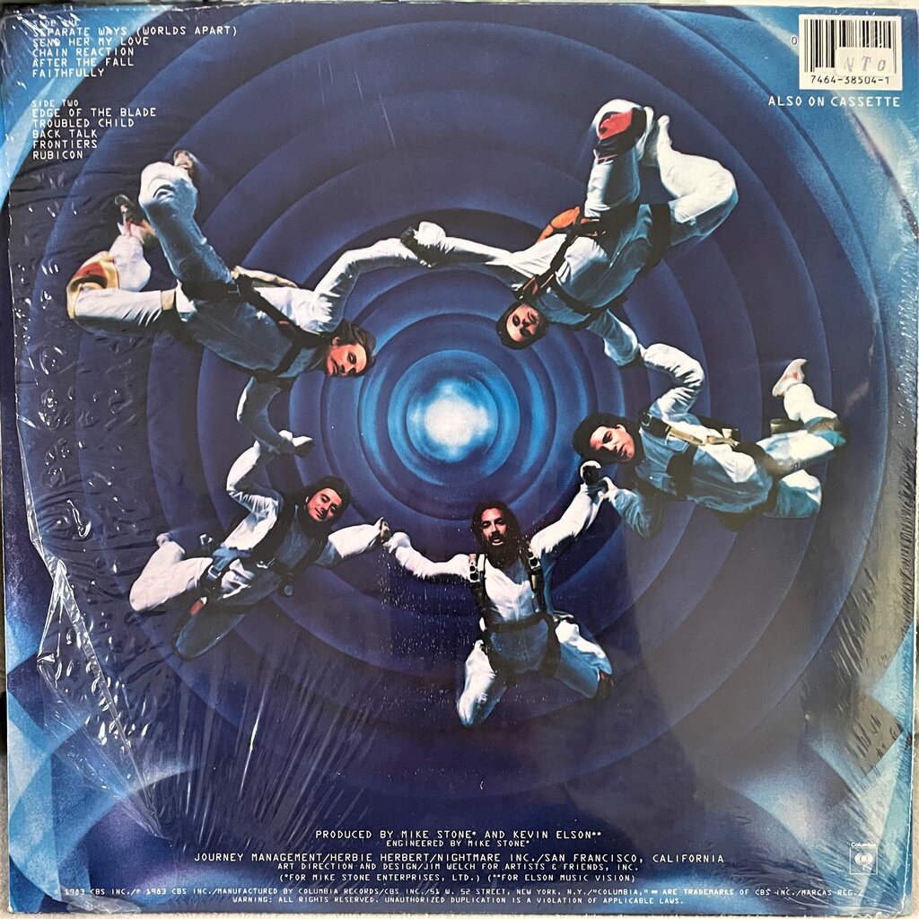 ジャーニー LP レコード フロンティアーズ JOURNEY Amazon.co.jp: フロンティアーズ[ジャーニー][LP盤]: ミュージック