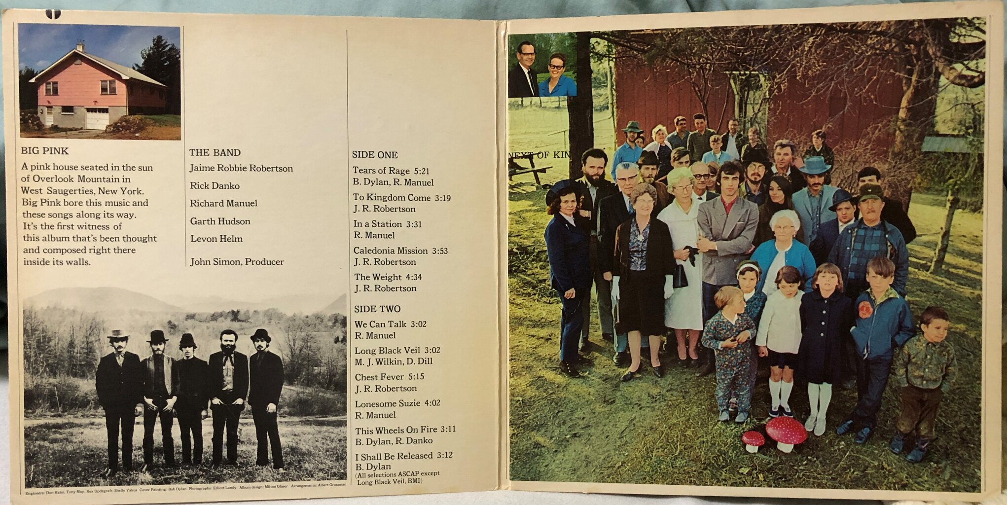 中古レコード入手情報:『Music From Big Pink』US盤 : 我が人生 中古レコード入手情報:『Music From Big Pink』US盤 : 我が人生