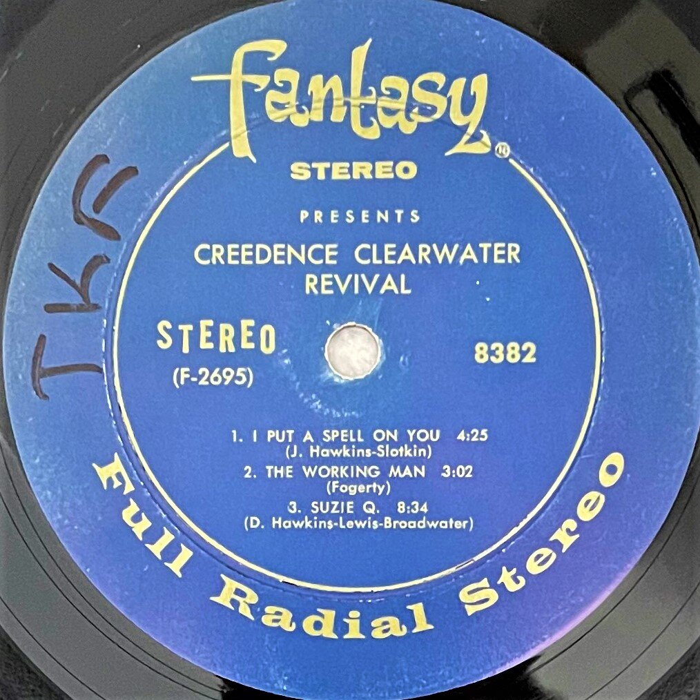 ◾️USオリジナル盤■CREEDENCE CLEARWATER REVIVAL / 中古レコード入手状況:C.C.R.(1) : 我が人生は、音楽と共に