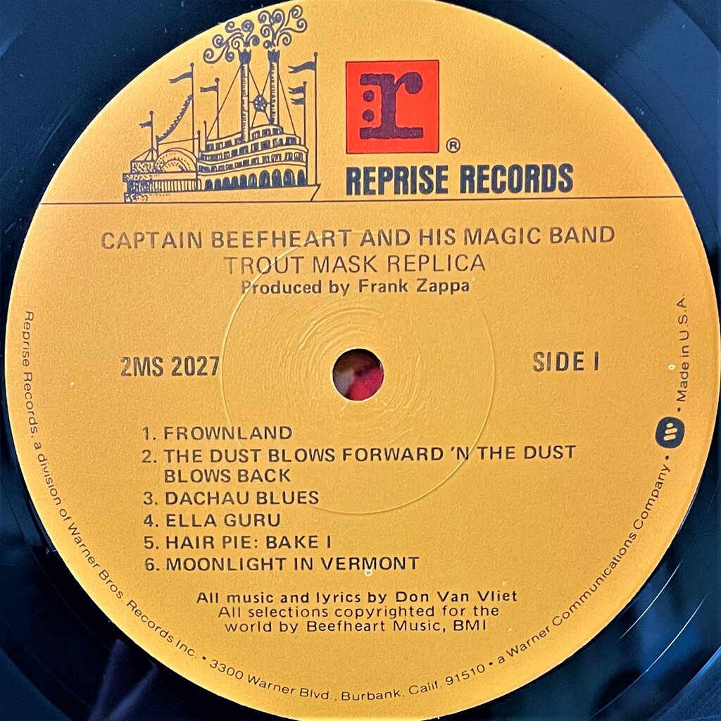 Zappa& Beefheart LPレコード　US盤 Zappa& Beefheart LPレコード US盤