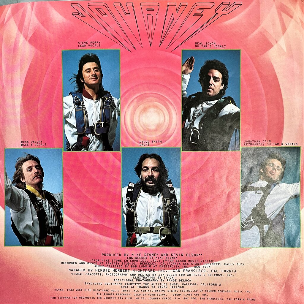 中古レコード入手情報：ジャーニー① : 我が人生は、音楽と共に