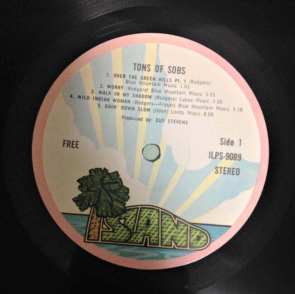 Lpレコード入手情報 フリーの Tons Of Sobs と Free 我が人生は 音楽と共に Lpレコード入手情報 フリーの Tons Of Sobs と Free 我が人生は 音楽と共に