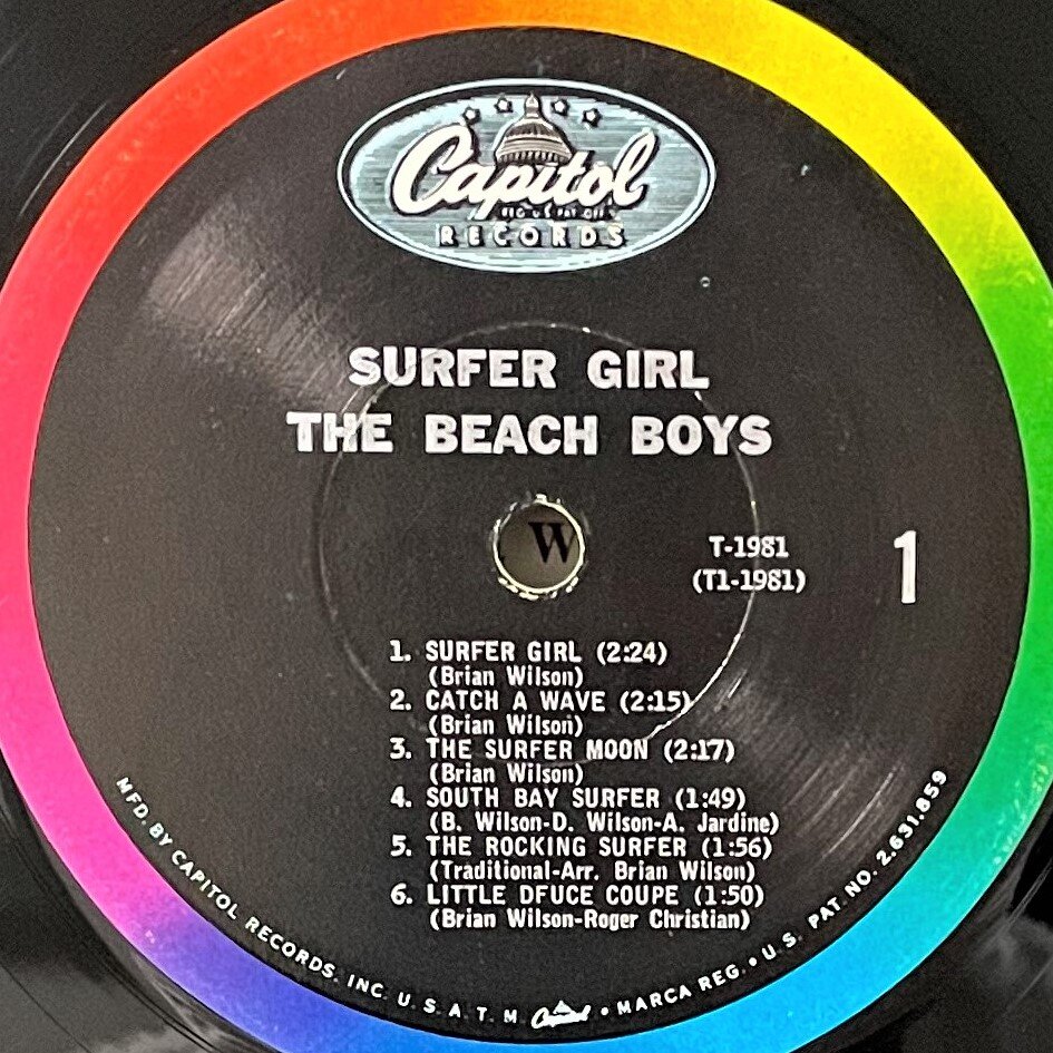 中古レコード入手状況:ザ・ビーチ・ボーイズ(1) : 我が人生 中古レコード入手状況:ザ・ビーチ・ボーイズ(1) : 我が人生