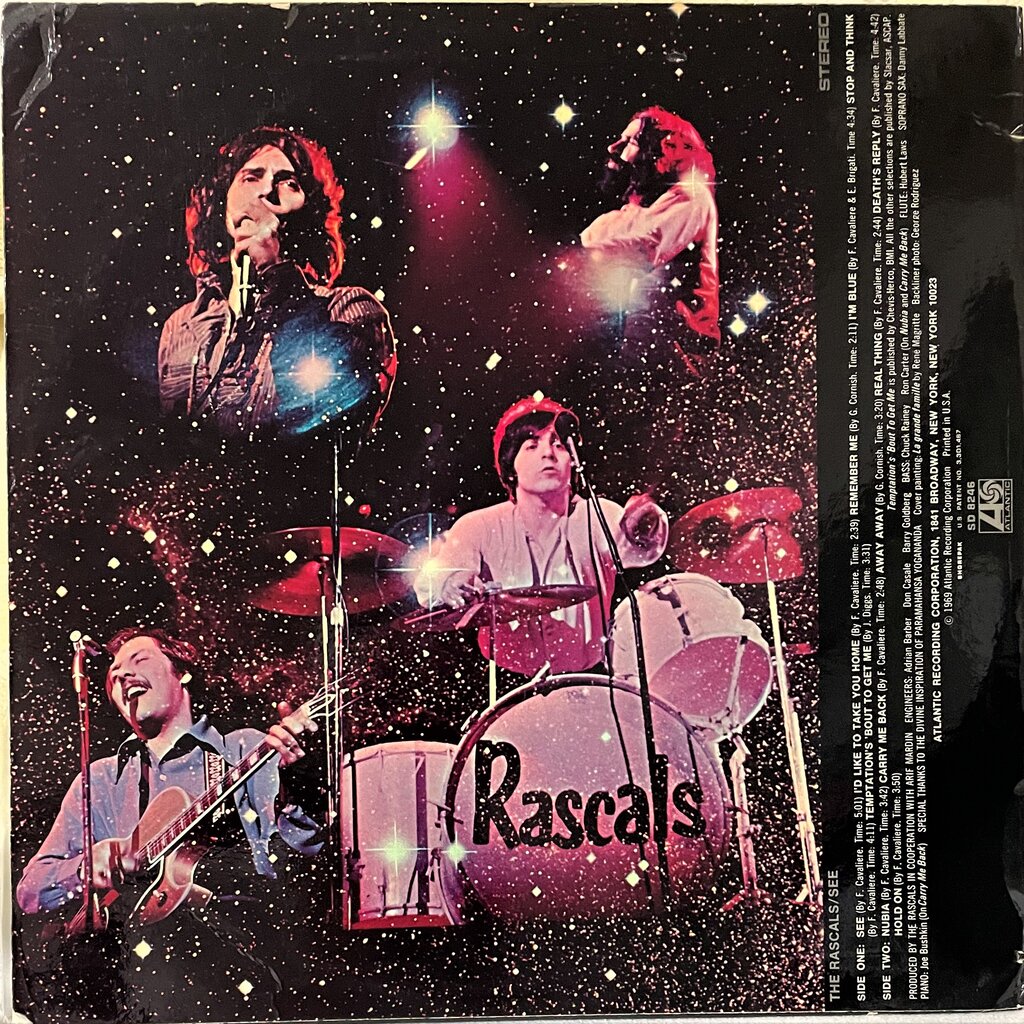 Rascals in Retrospect レコード エラーレコード入手情報：ラスカルズの『See』 : 我が人生は