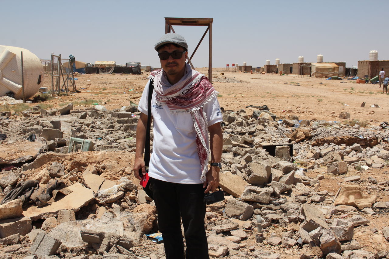 局長 シリア国境のアルワリードキャンプを視察 Jim Netスタッフblog 局長 シリア国境のアルワリードキャンプを視察 Jim Netスタッフblog