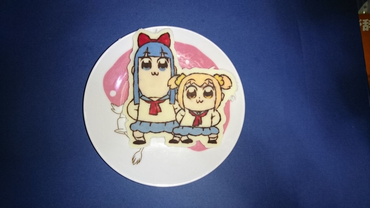 ポプ子とピピ美 ポプテピピック どんこさんのチョコレート ポプ子とピピ美 ポプテピピック どんこさんのチョコレート