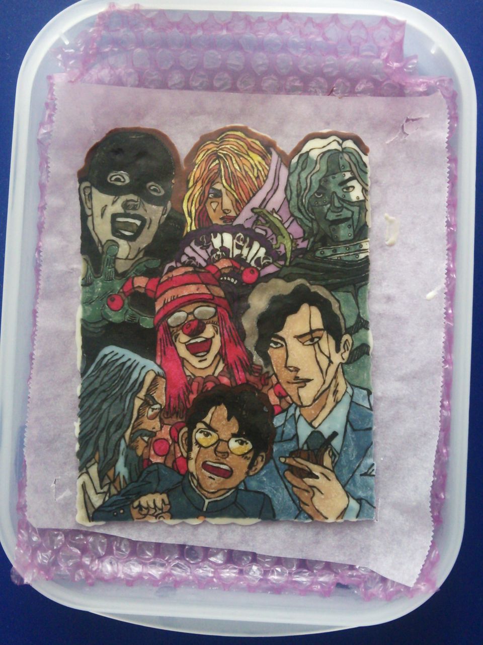 筋肉少女帯人間椅子 喜国雅彦画 公式パンフより どんこさんのチョコレート