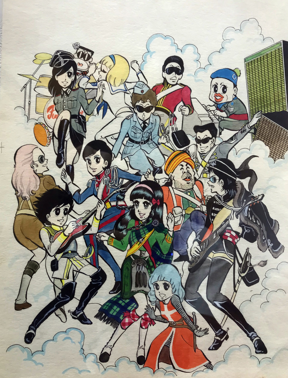 マカロニほうれん荘展 を観てきた俺感想 逓信灯籠 マカロニほうれん荘展 を観てきた俺感想 逓信灯籠