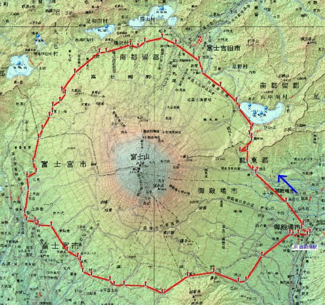 富士山一周ツーリング 鎌倉ローディー日記 富士山一周ツーリング 鎌倉ローディー日記