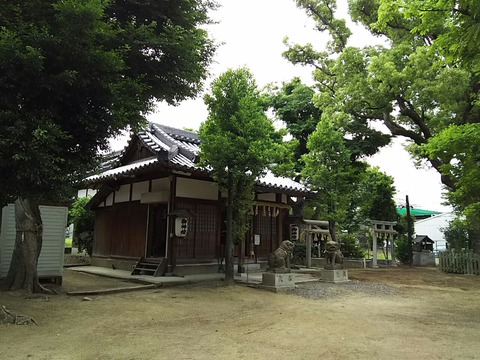 竹渕神社 拝殿