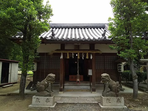 竹渕神社 拝殿