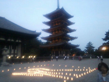 なら燈花会 興福寺