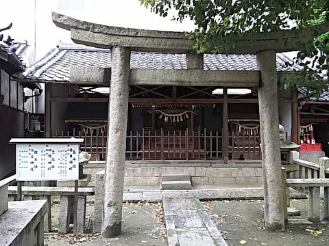 感田神社末社 三之社 四之社 五之社