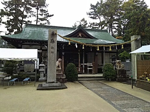 素盞嗚尊神社 拝殿