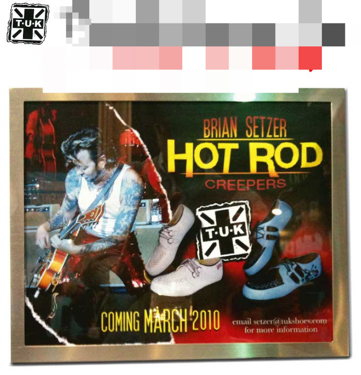 ブライアン セッツァー ラバーソール入荷！！ : JIMMY'S☆DREAM